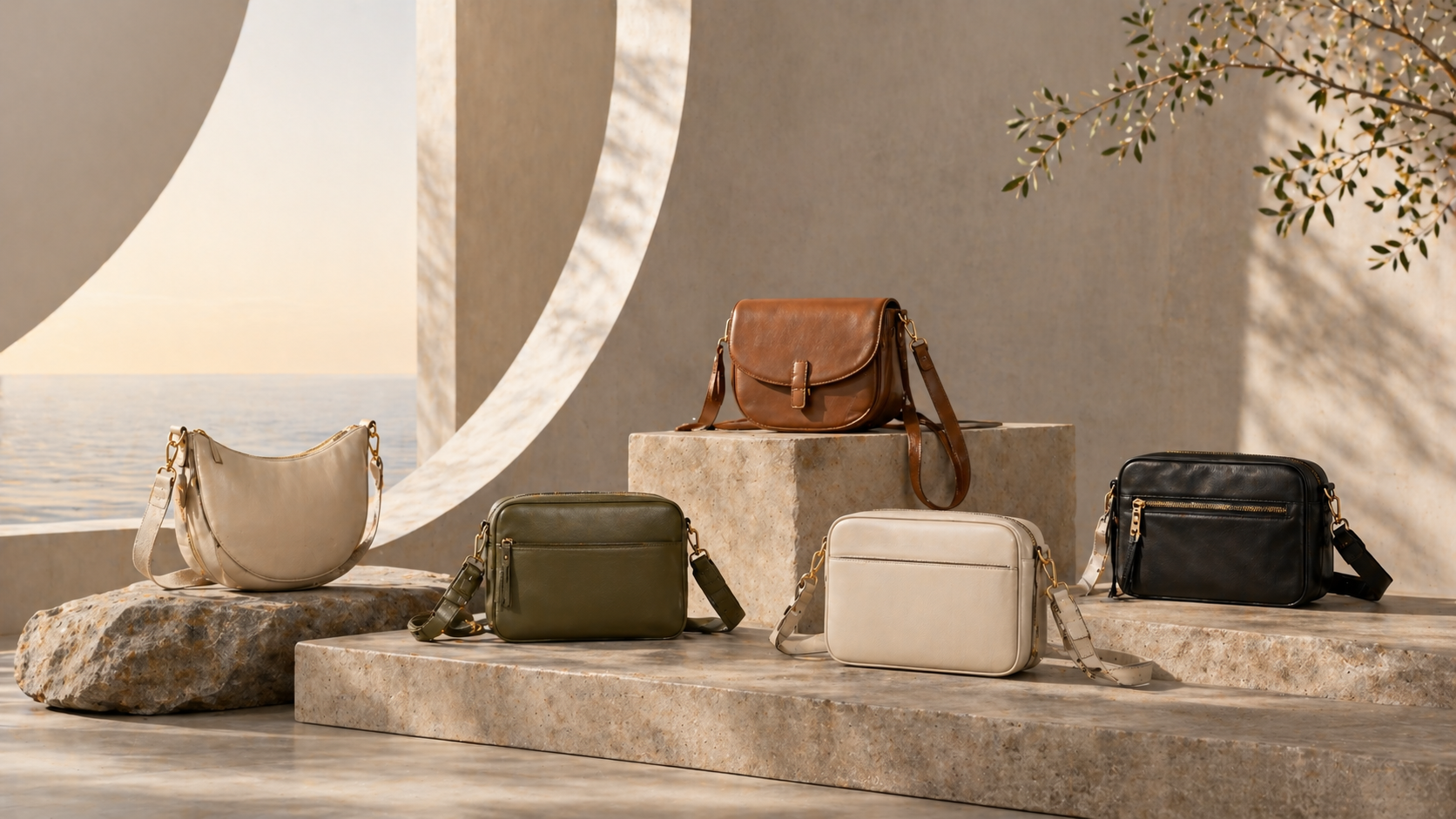 Anti-Theft Crossbody Bag