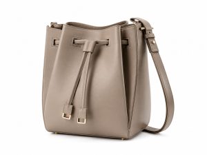 Architectural Box Bucket Bag