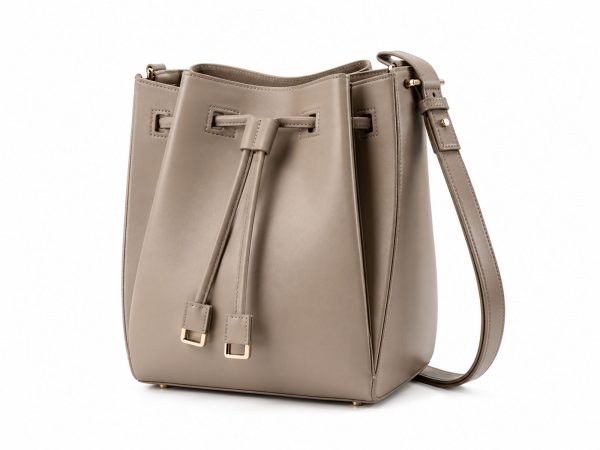Architectural Box Bucket Bag