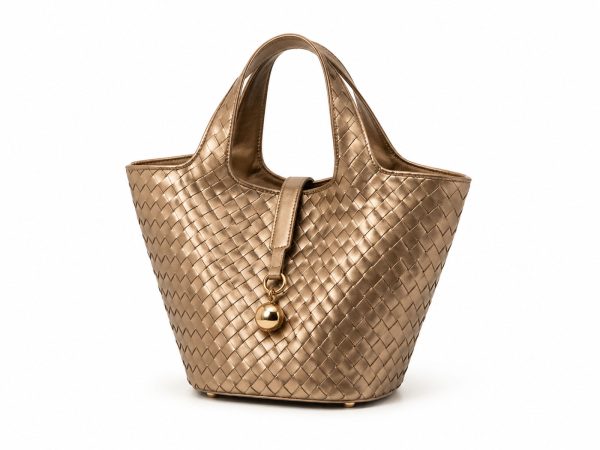 Artisan Woven Bucket Bag