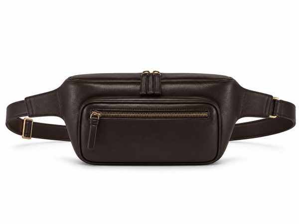 Luxury Nappa Leather Belt Bag