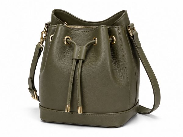 Drawstring Security Bucket Bag