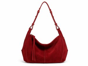 Vintage Suede Shoulder Bag